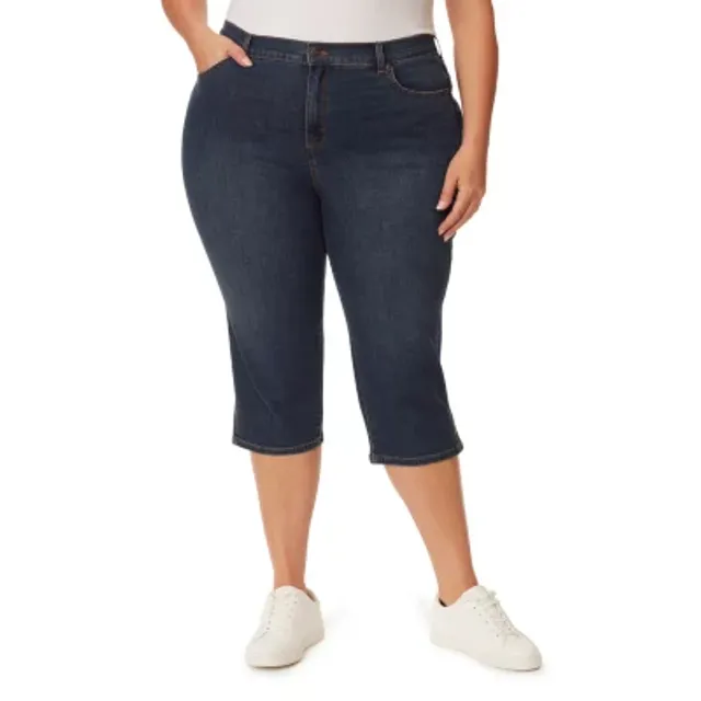 Women's plus size on sale capris at jcpenney