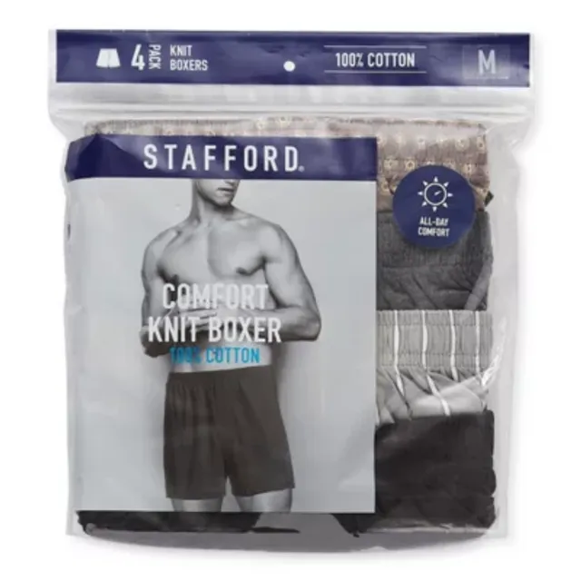 Stafford Low-Rise Briefs for Men 6-pack 100% Cotton, Men's
