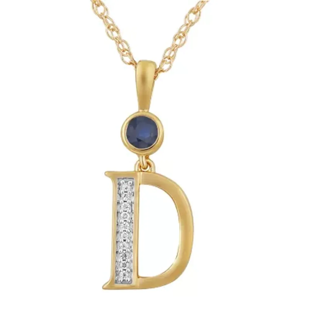 Jcpenney on sale sapphire necklace