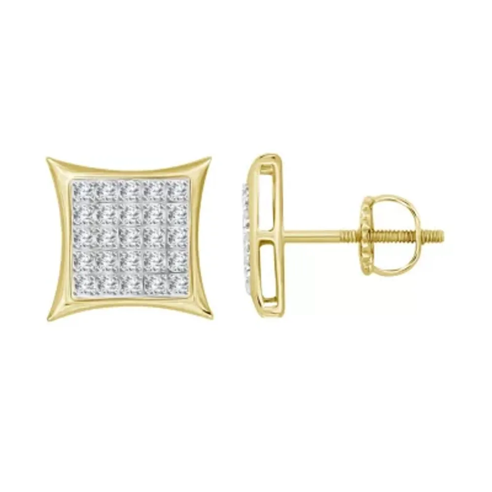 Jcpenney 10k hot sale gold earrings