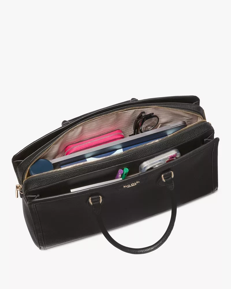 Kate spade laptop bag black on sale