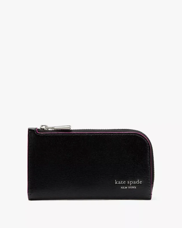 KATE SPADE Devin Spring Pansies バイフォールドウォレット Devin Spring Pansies Small Bifold Wallet | Kate Spade New York