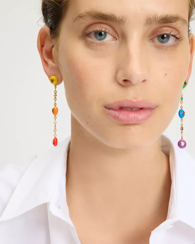 M&M’S x ケイトスペード Linear Earrings M&M's X Kate Spade New York Linear Earrings | Kate Spade Outlet