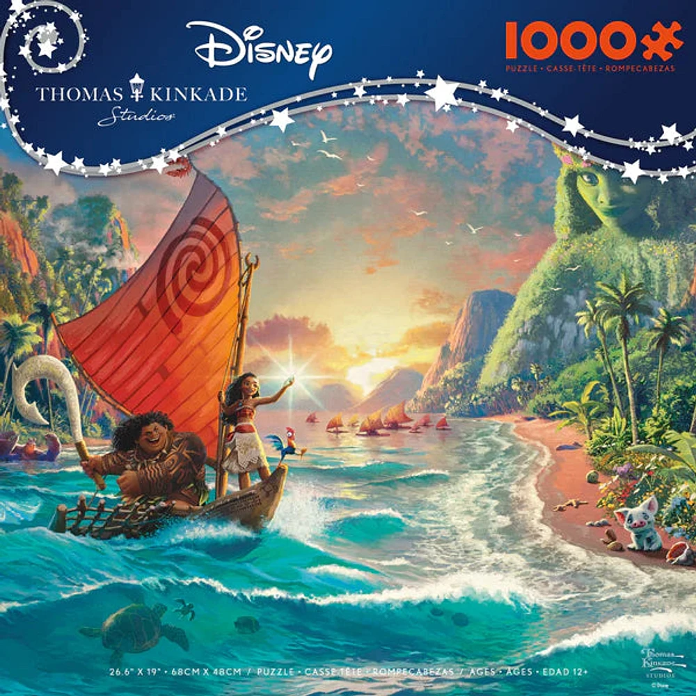 Ceaco Thomas Kinkade Disney - Moana - 1000 Piece Puzzle | Mall of America®