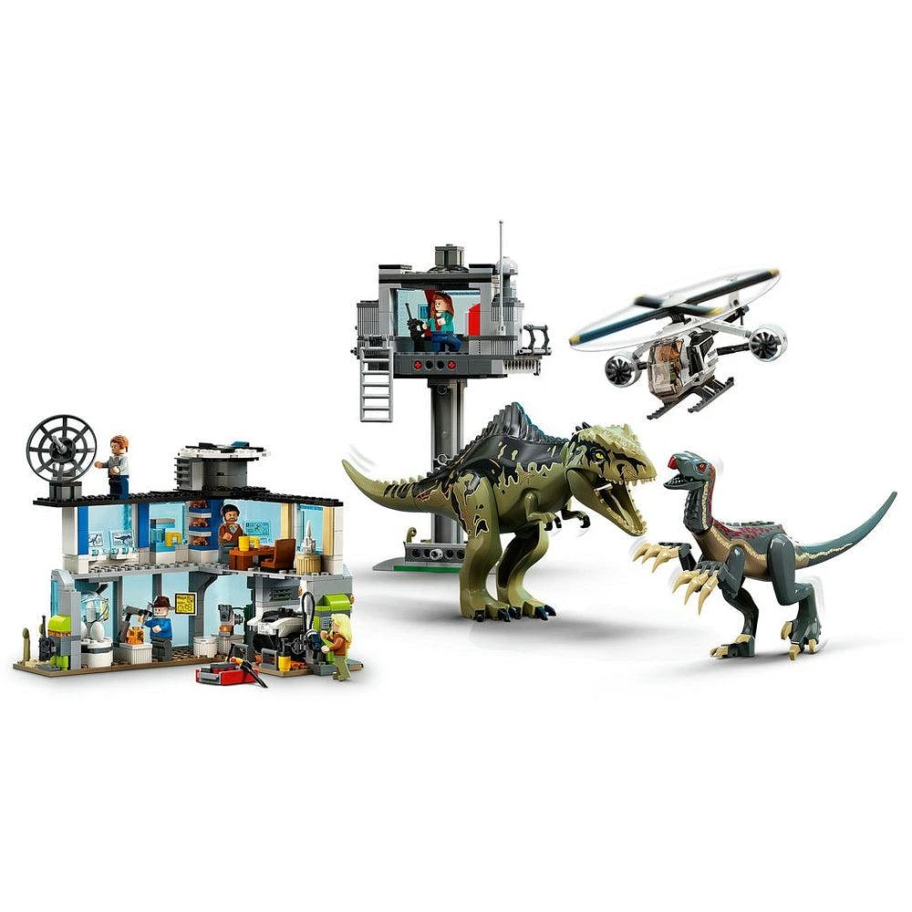 lego-jurassic-world-gigantosaurus-therizinosaurus-attack-mall-of