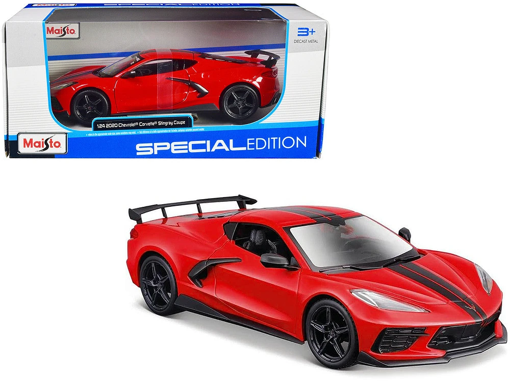 Maisto 2020 Chevrolet Corvette Stingray Coupe (High Wing