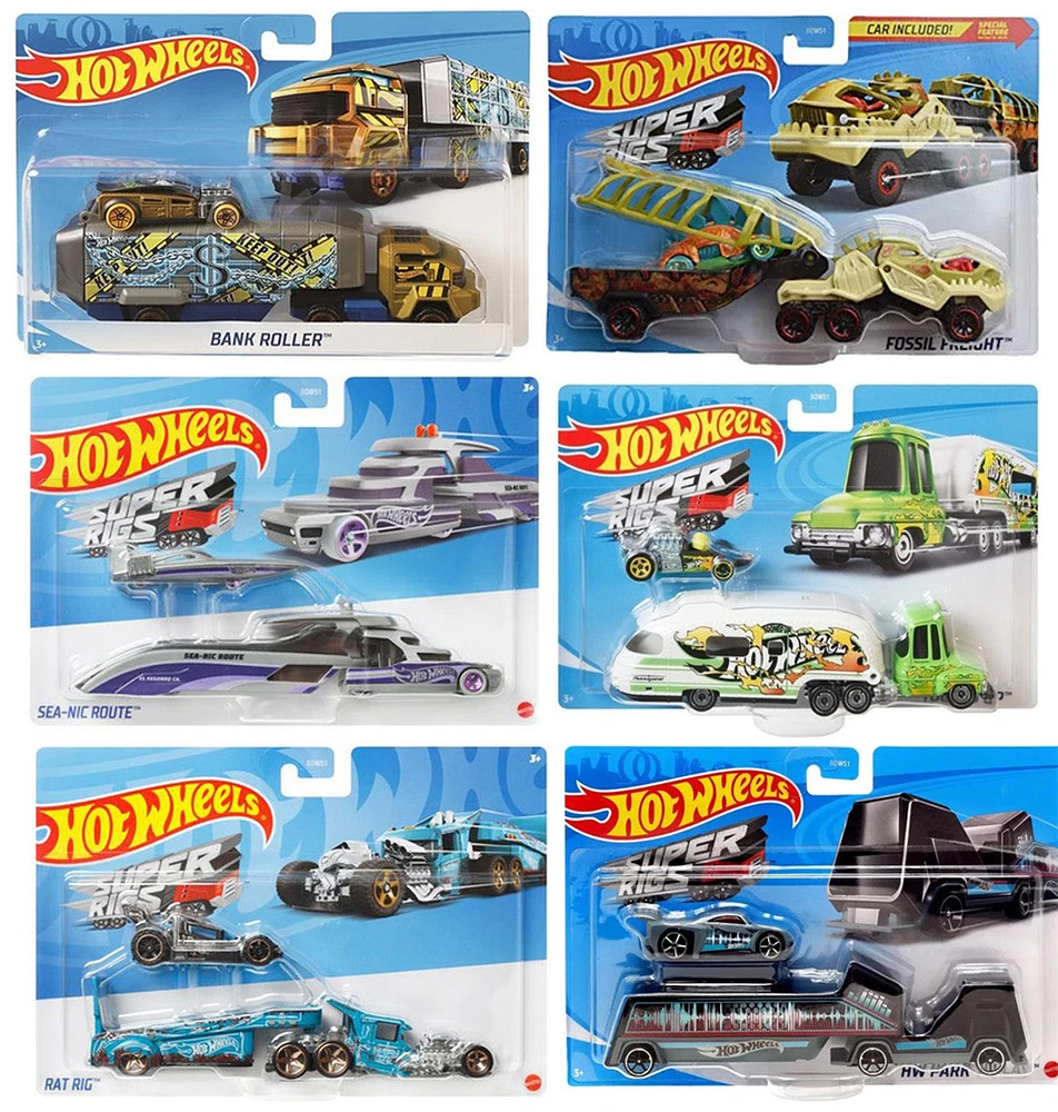 Hot wheels super rigs online