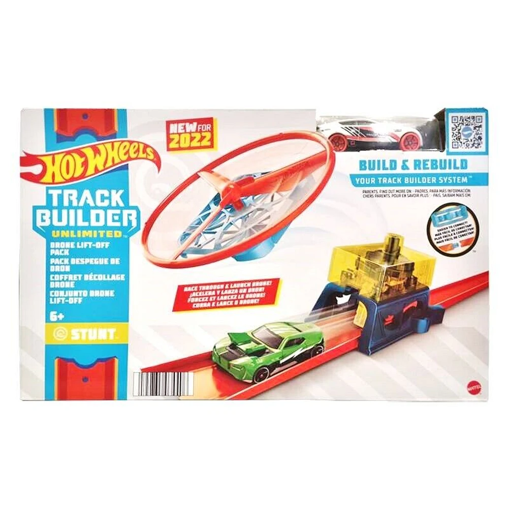 Hot Wheels Track Builder Pack Caja de Lanzamiento para Saltar a Toda Velocidad Mattel HNJ67