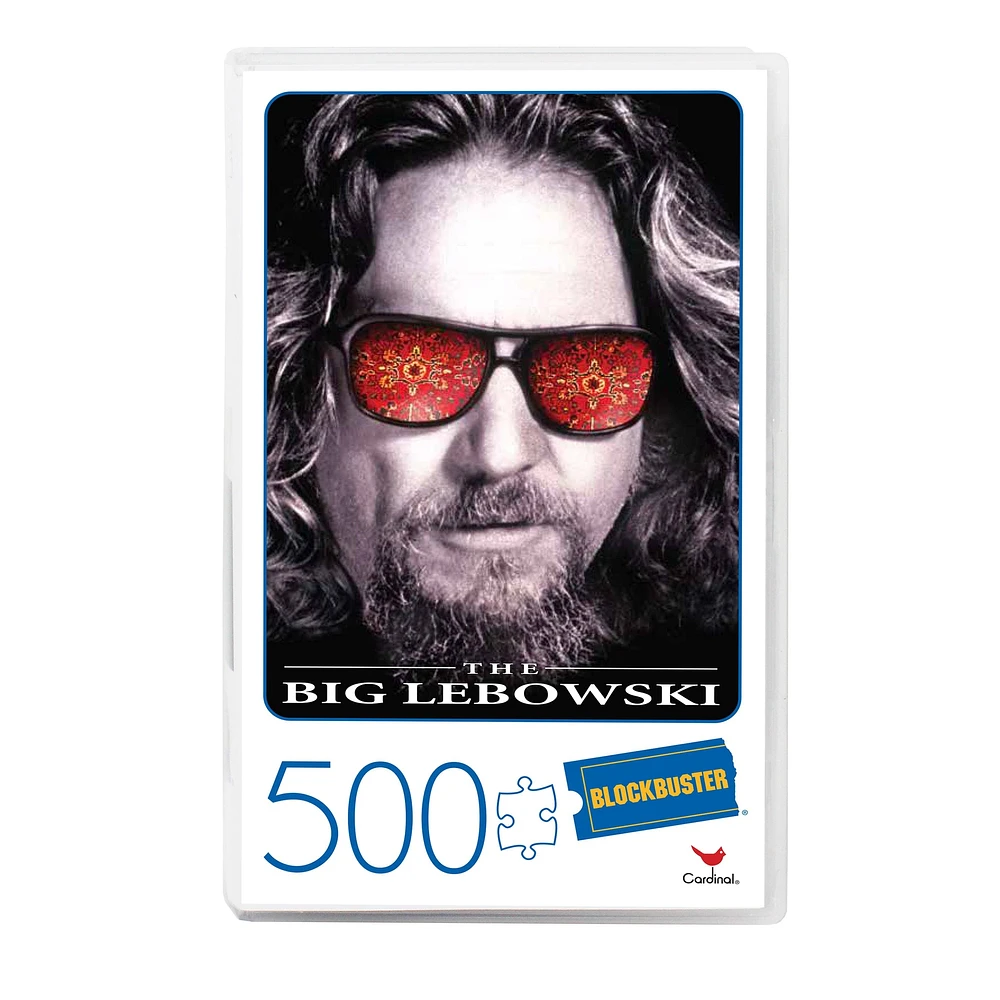 500-Piece Puzzle In Plastic Retro Blockbuster VHS Video Case