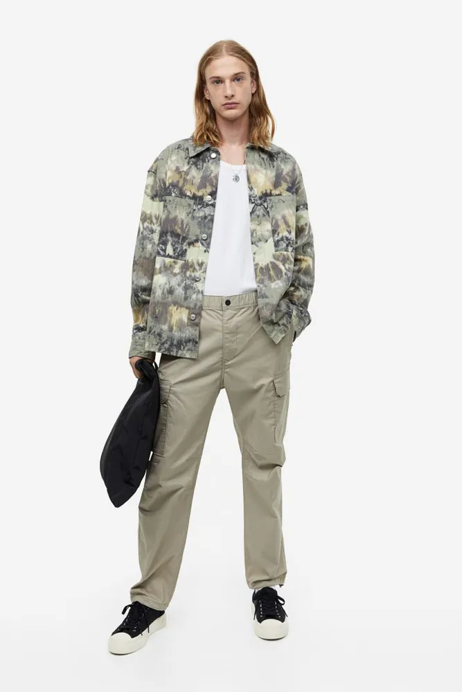 H&M Regular Fit Ripstop Cargo Pants Hamilton Place