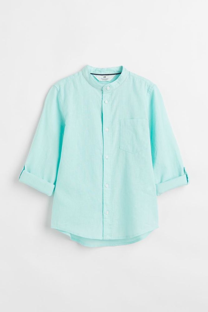 H&M Bandcollar Shirt CoolSprings Galleria