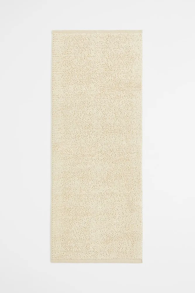 H&M Textured-weave Wool-blend Rug | Hamilton Place