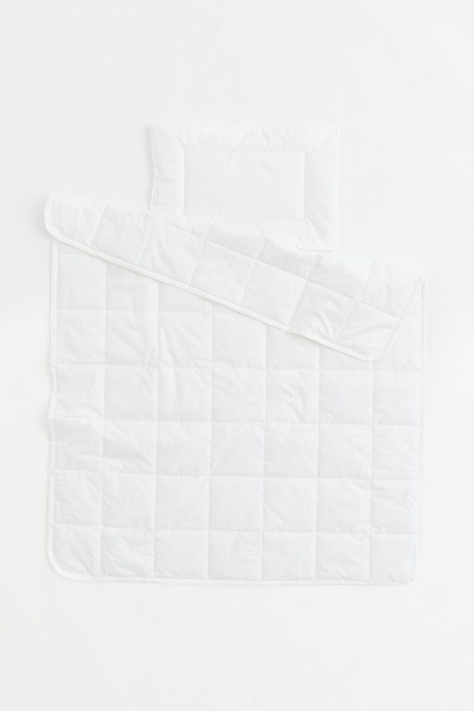 H&M Crib Duvet and Pillow with Cotton Fill Hamilton Place