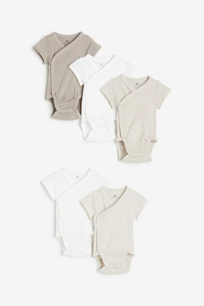 H&M 5pack Cotton Bodysuits Hamilton Place