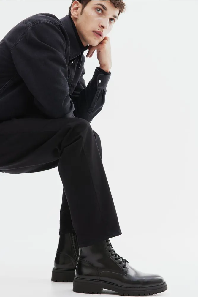 H&M Laceup Boots The Pen Centre