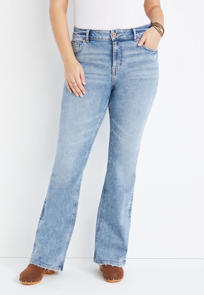 Maurices Plus edgely™ Flare High Rise Jean | Mall of America®