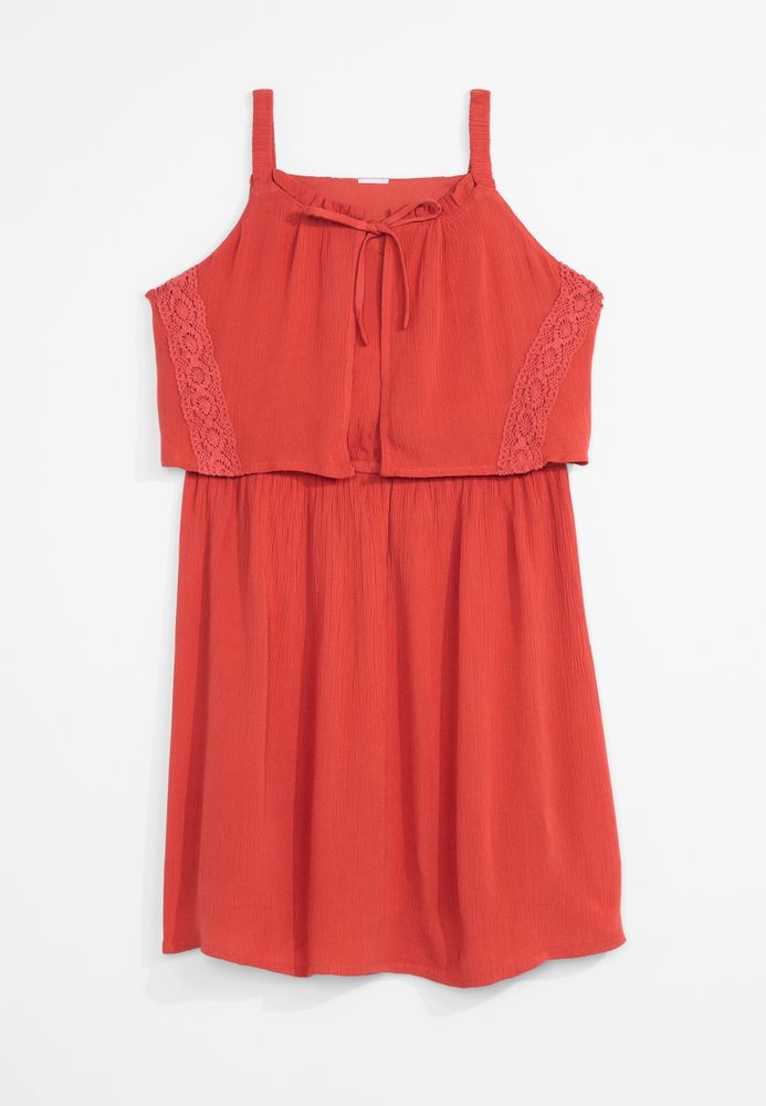 Maurices Girls Sleeveless Tie Front Dress | Mall of America®