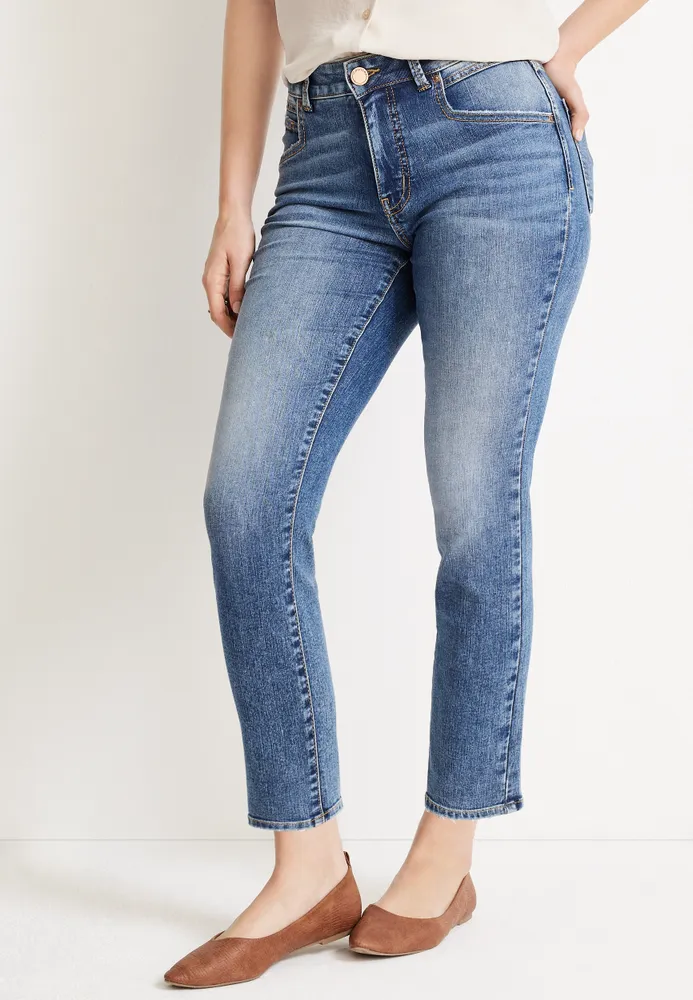 Maurices M jeans by maurices™ Everflex™ Slim Straight Curvy High Rise