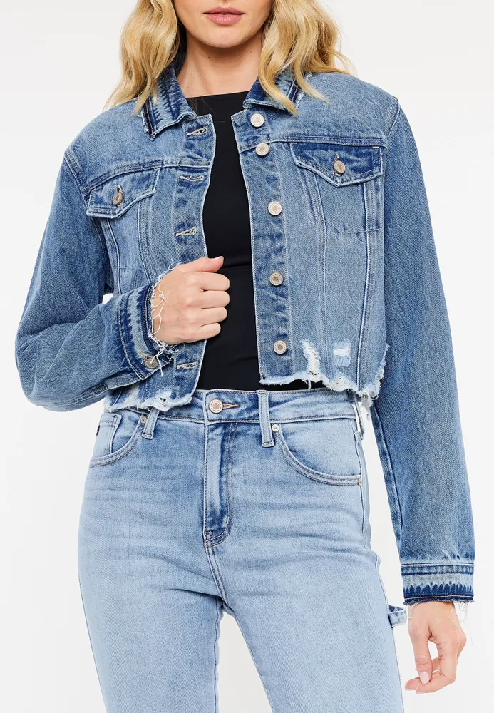 Jean clearance jacket maurices