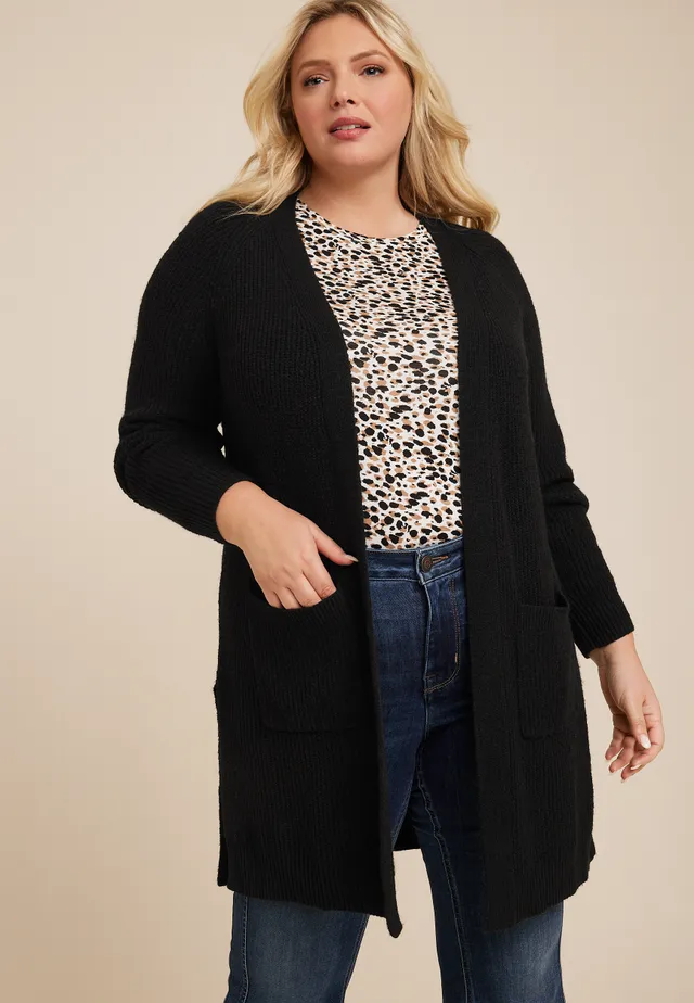 Maurices deals black cardigan