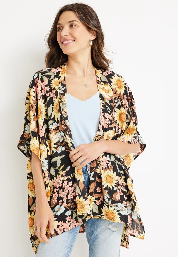 Maurices Sunflower Kimono | Hamilton Place