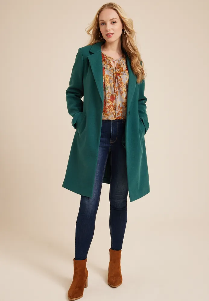 Maurices One Button Dress Coat | Hamilton Place