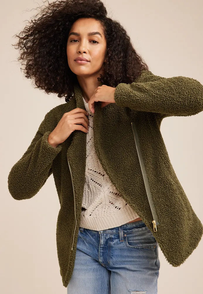 Maurices olive clearance green jacket