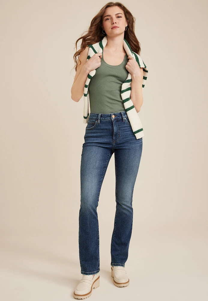 Slim Bot Maurices Everflex™ High Rise Curvy Slim Boot Jean | Hamilton Place