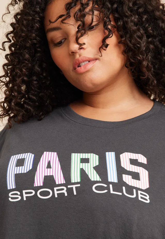 Maurices Plus Paris Sport Club Graphic Tee | Hamilton Place