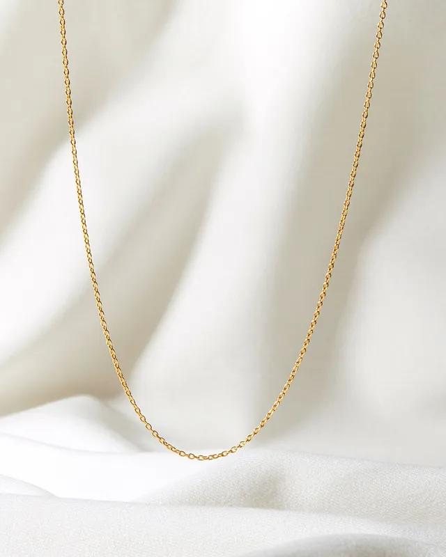 Short gold rope hotsell chain