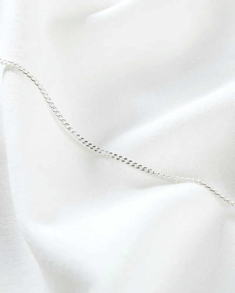 Maya Magal Fine Curb Chain Necklace King's Cross