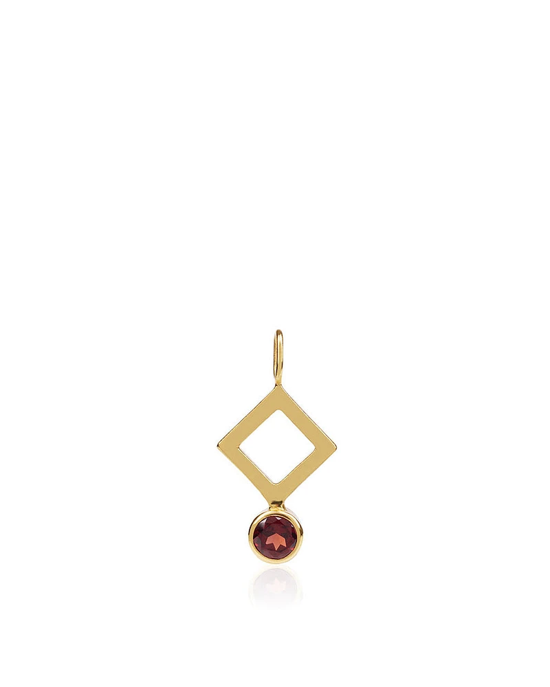 Maya Magal January Birthstone Charm King's Cross