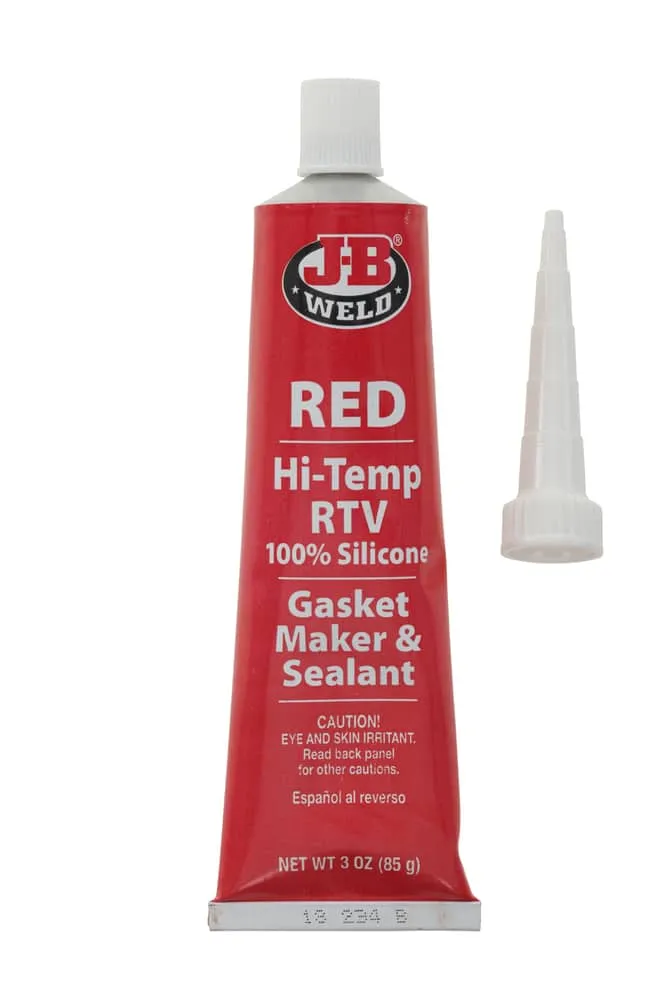JB Weld JB Weld 31314 HiTemp Red RTV Silicone Gasket Maker & Sealant