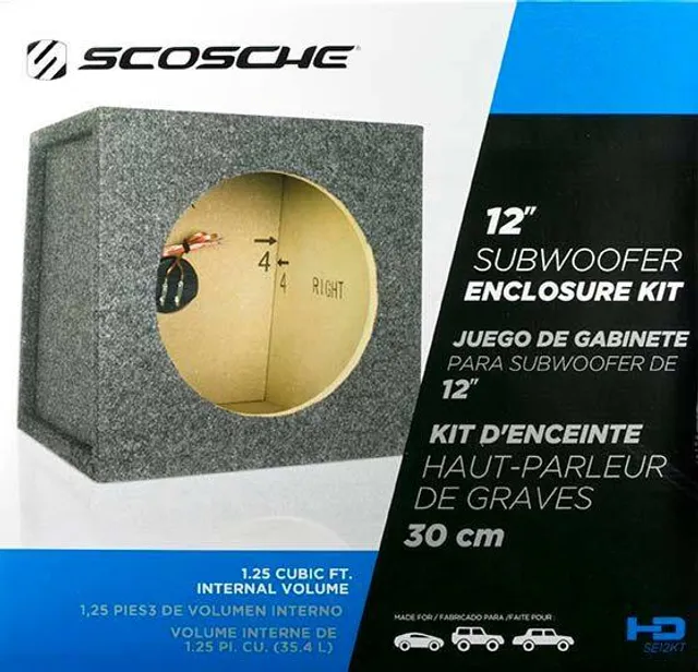 Scosche 2024 subwoofer box