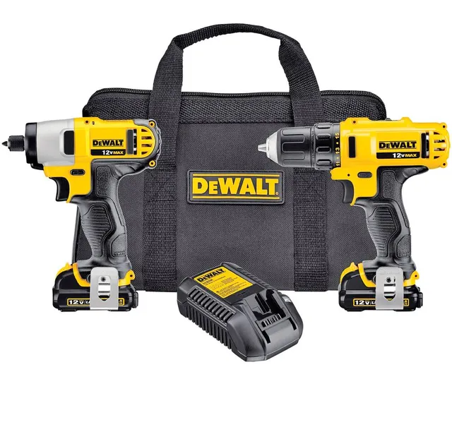 DEWALT DCK249E1M1 20V MAX* XR® Hammer Drill Driver & 1/4-in 3