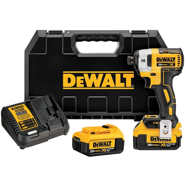 DEWALT DCK249E1M1 20V MAX* XR® Hammer Drill Driver & 1/4-in 3