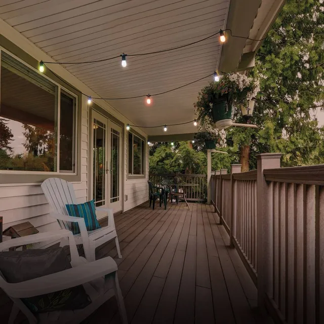 Canadian tire shop deck lights