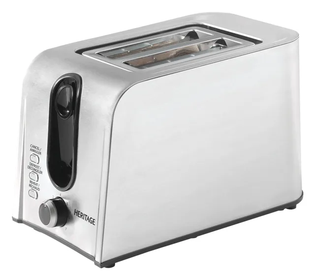 Sunbeam Designer Extra Wide Slots Toaster w 7 Settings Stainless