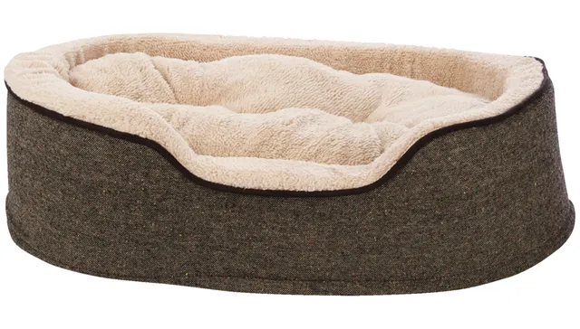 Harmony grey nester top orthopedic dog bed