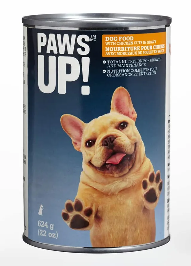 Paws up dog food sale