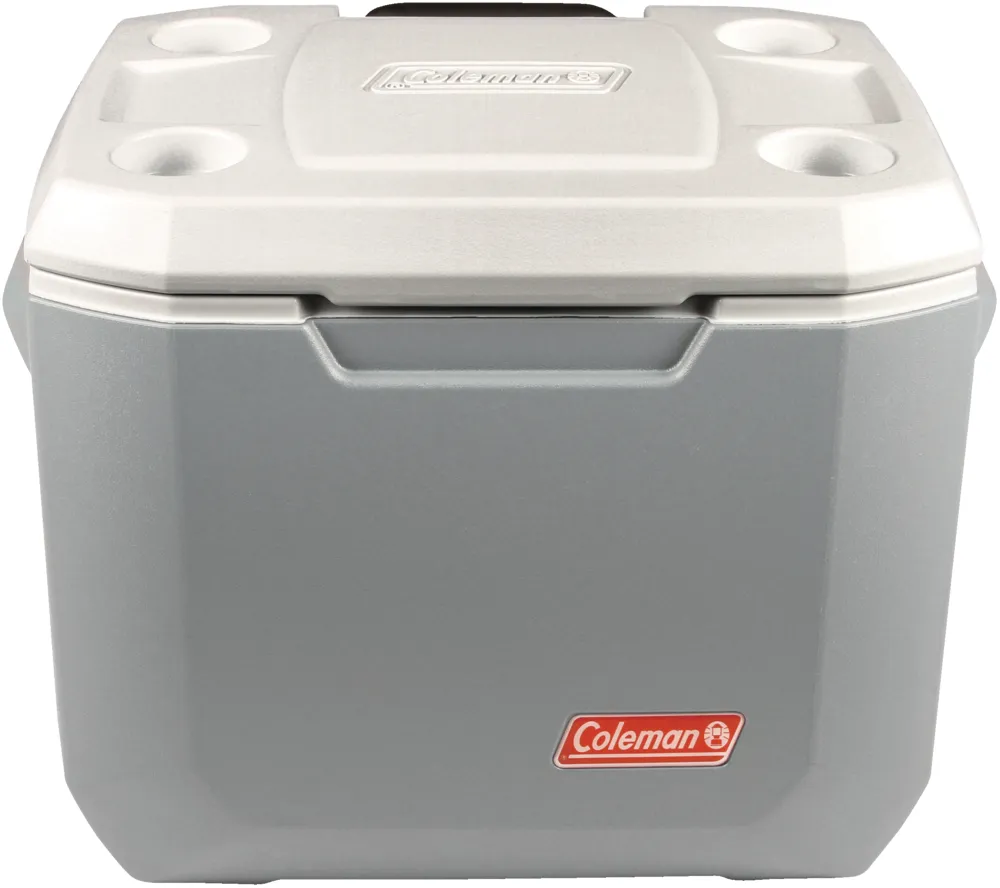 Coleman Xtreme 50-Quart 5-Day Wheeled Cooler with Handle, Grey, 47