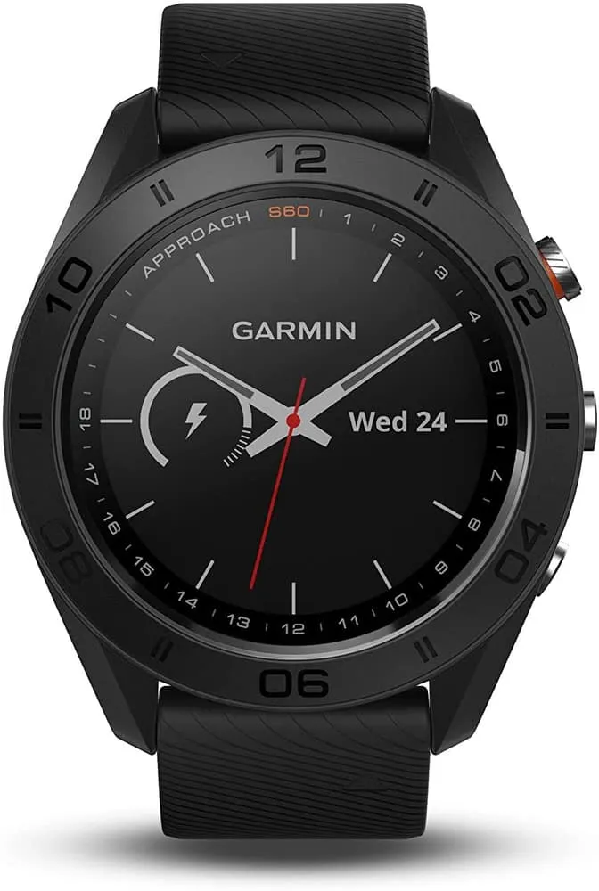 Garmin Approach S60 Golf GPS Watch, Black | Hillside Shopping Centre