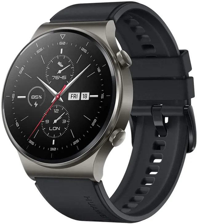 Garmin Huawei GT2 Pro Smartwatch, Night Black, 46-mm | Hillside