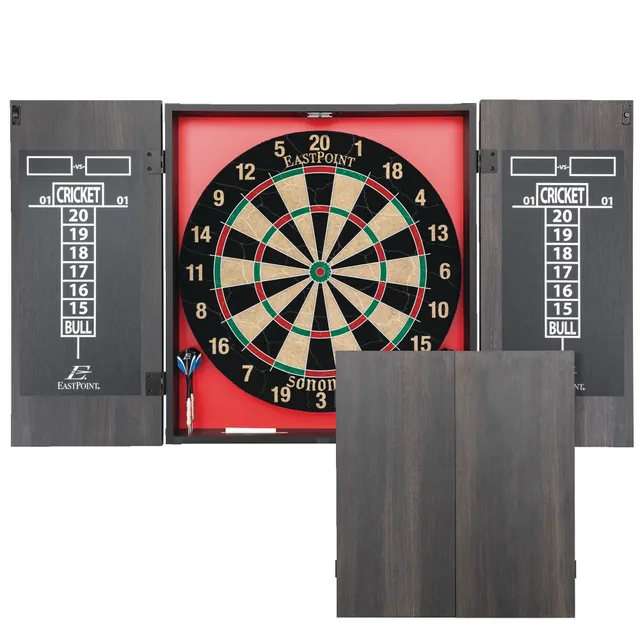 Eastpoint Bristle Dartboard Cabinet with Electronic Scoring