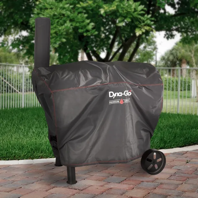 Dyna Glo DG675CBC Premium Barrel Charcoal Grill Cover Black