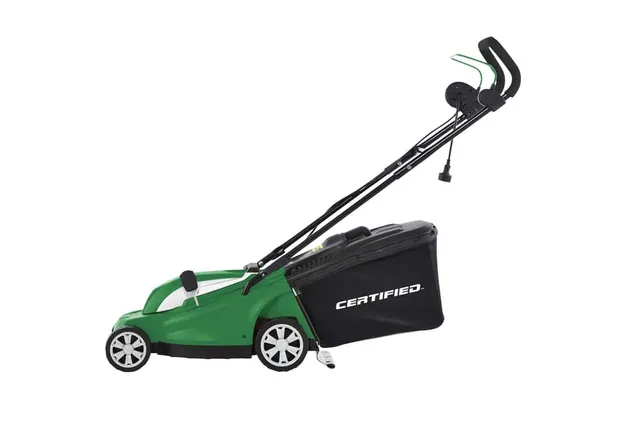 Certified electric lawn online mower