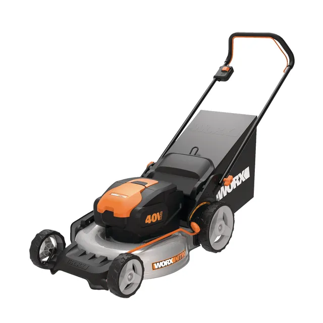 WORX Nitro 3 in 1 2x20V 5Ah Battery Cordless Brushed Walk Behind
