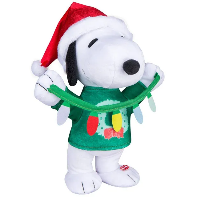 Christmas snoopy plush clearance