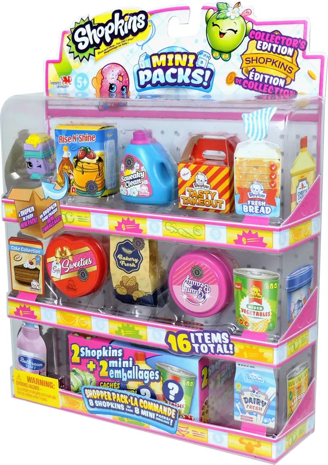 Shopkins Season 10 Mini Packs Shopper Pack, Assorted