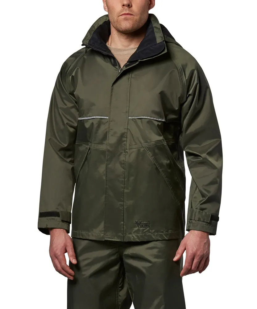 Viking Men s Green Journeyman 420D Hooded Jacket The Pen Centre